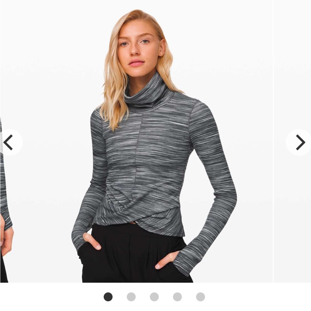 Lululemon melodic movement long sleeve size 8